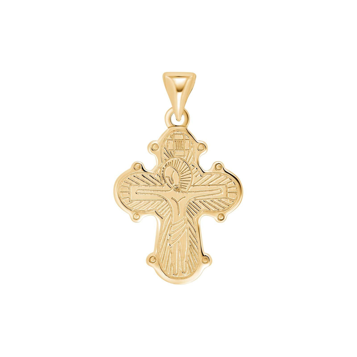 8KT. GULD DAGMARKORS M/APOSTLE 21MM