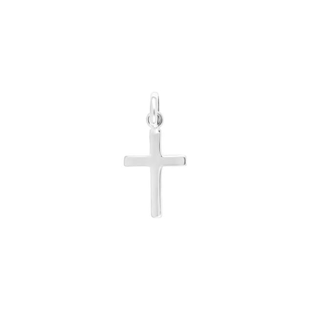 RHOD. SØLV KORS MASSIV 20MM