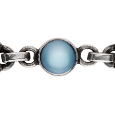 G.J. SØLV ARMBÅND M.MÅNESTEN