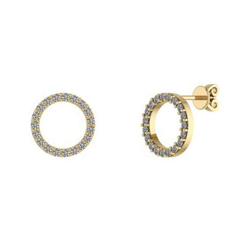 SØLV ØRESTIK M.FORG/ZIR