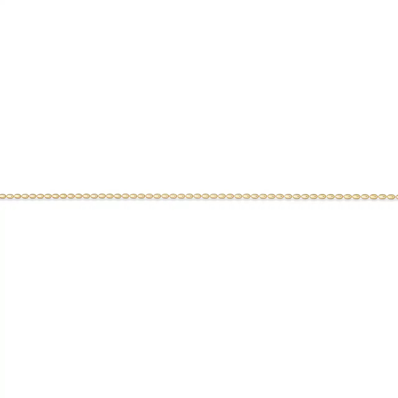 ARMBÅND OVALE KUGLER SØLV FG. 17+2 CM