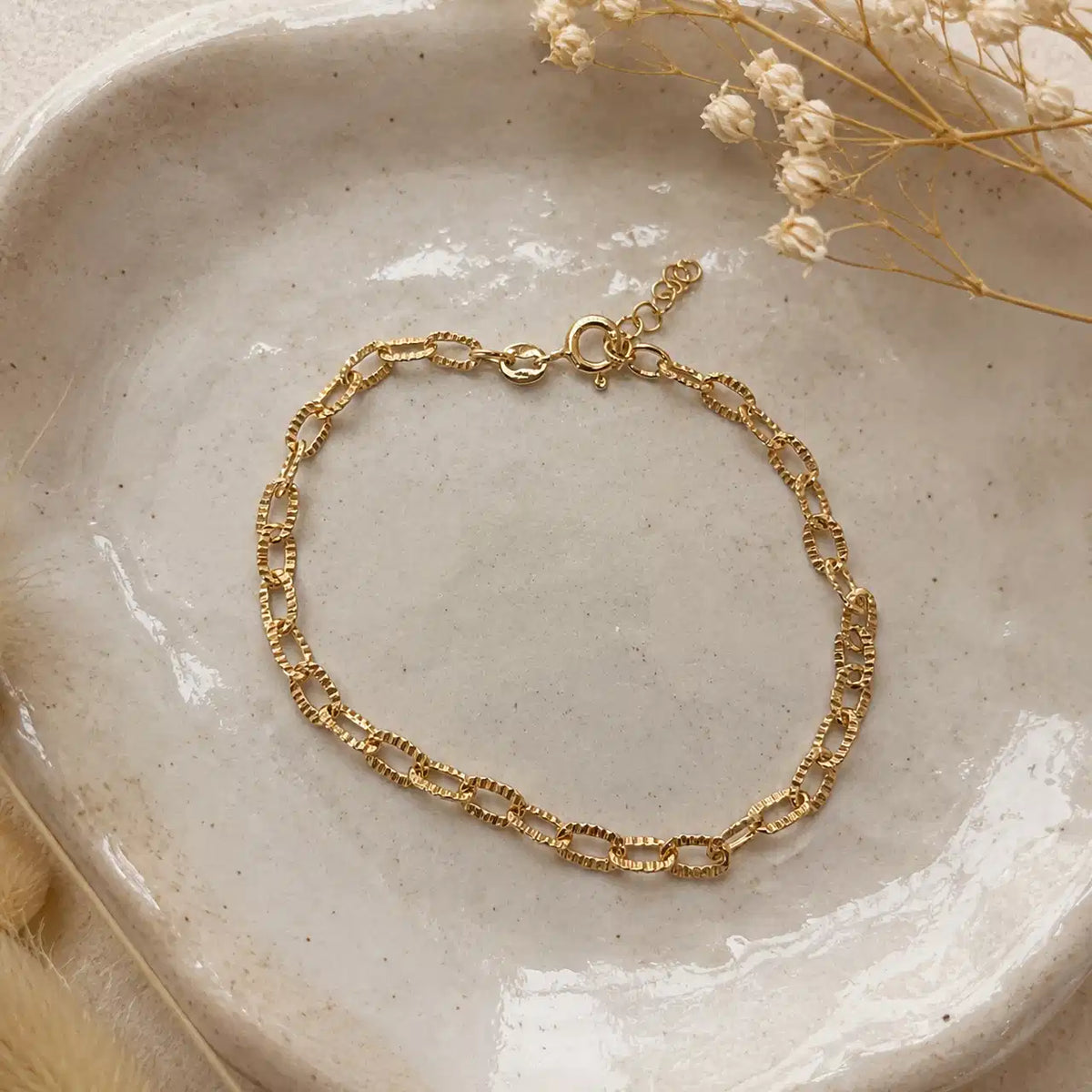 ARMBÅND RUSTIKKE LINKS FG 17+2 CM