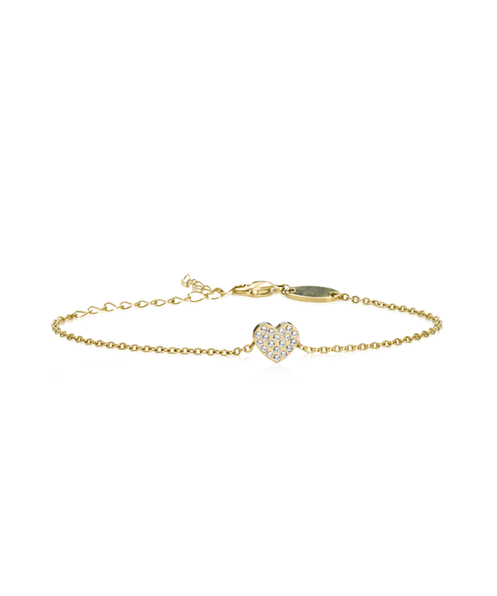 G BRILLIANCE HEART 8 MM, CRYSTAL