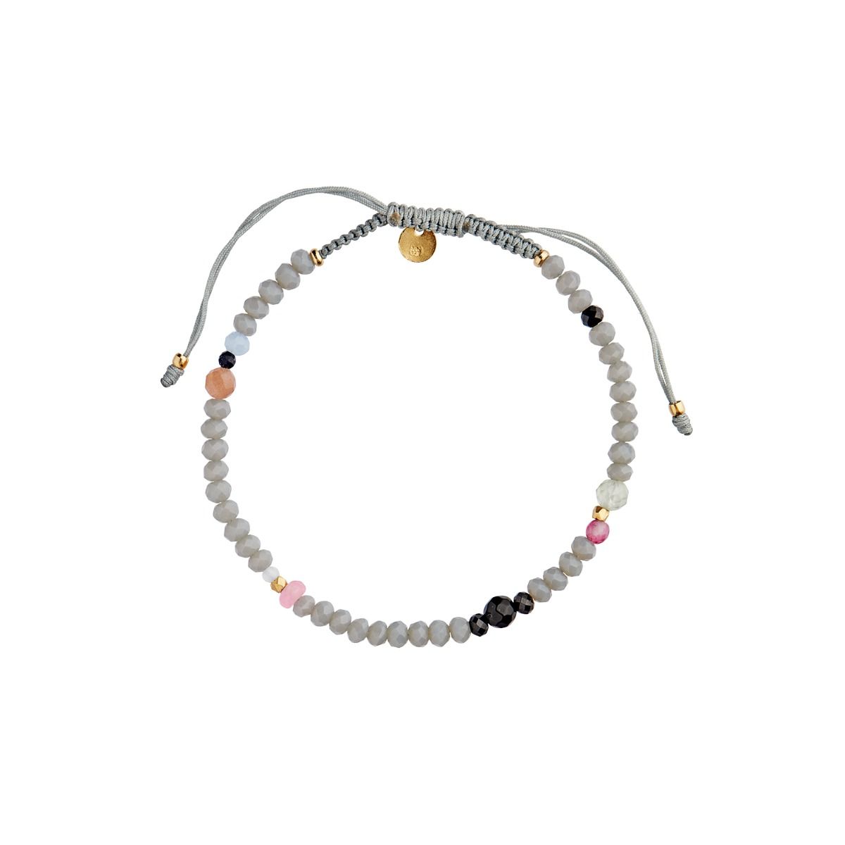 COLOR CRUSH BRACELET NEW YORK MIX AND GREY RIBBON