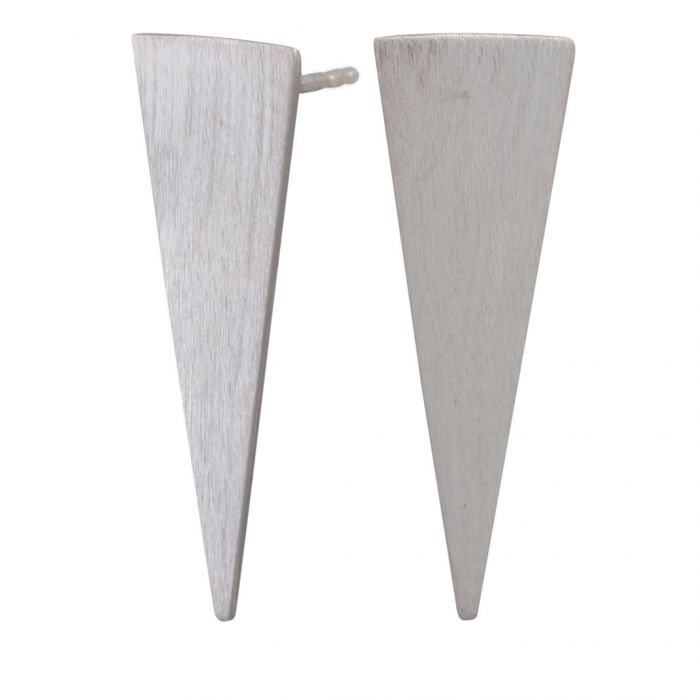 SØLV ØRESTIK M.TREKANT