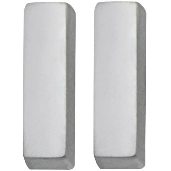 SØLV/RH ØRESTIK KORT STAV