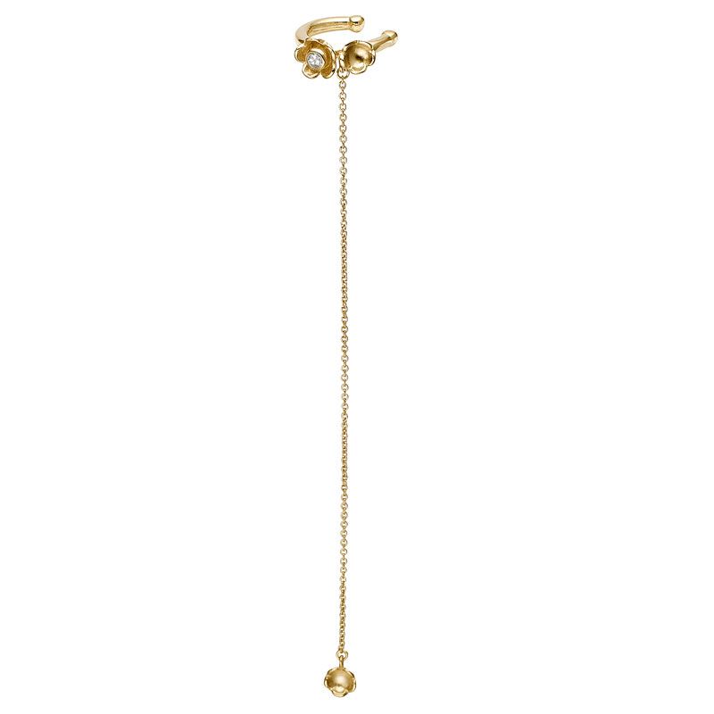 ZÖL EAR CUFF BLOMSTER FORGYLDT