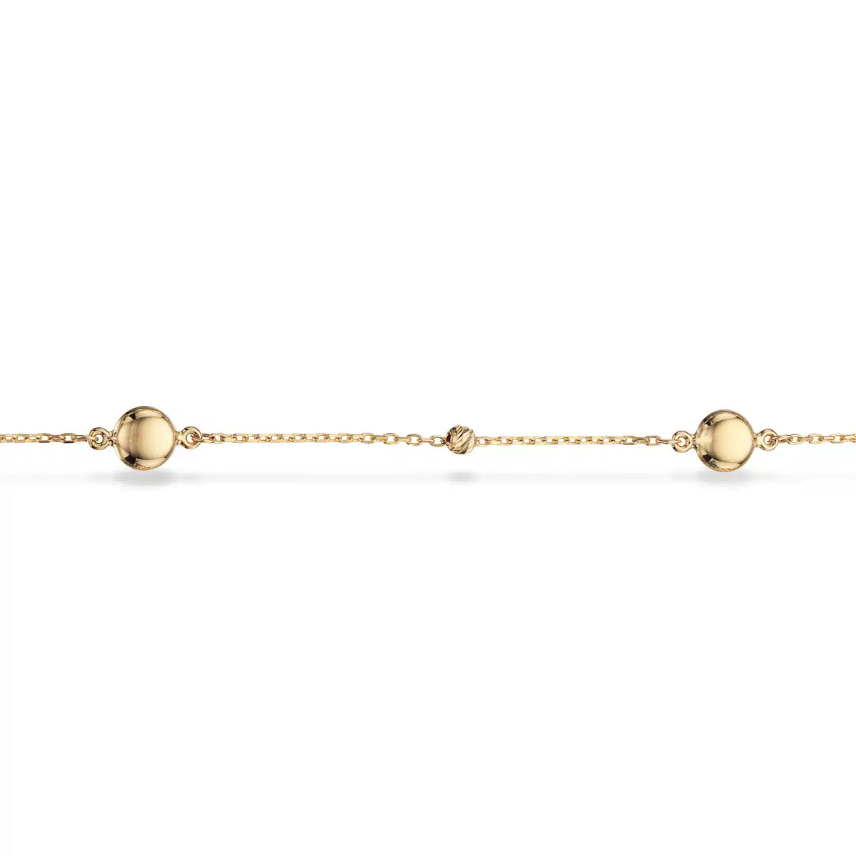 ARMBÅND HALVKUGLE 8 KT.