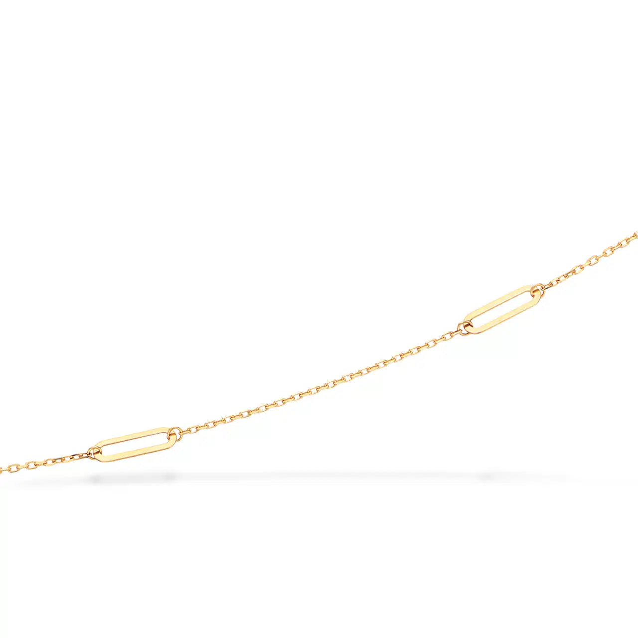 ARMBÅND KÆDE M. LINKS 8 KT.