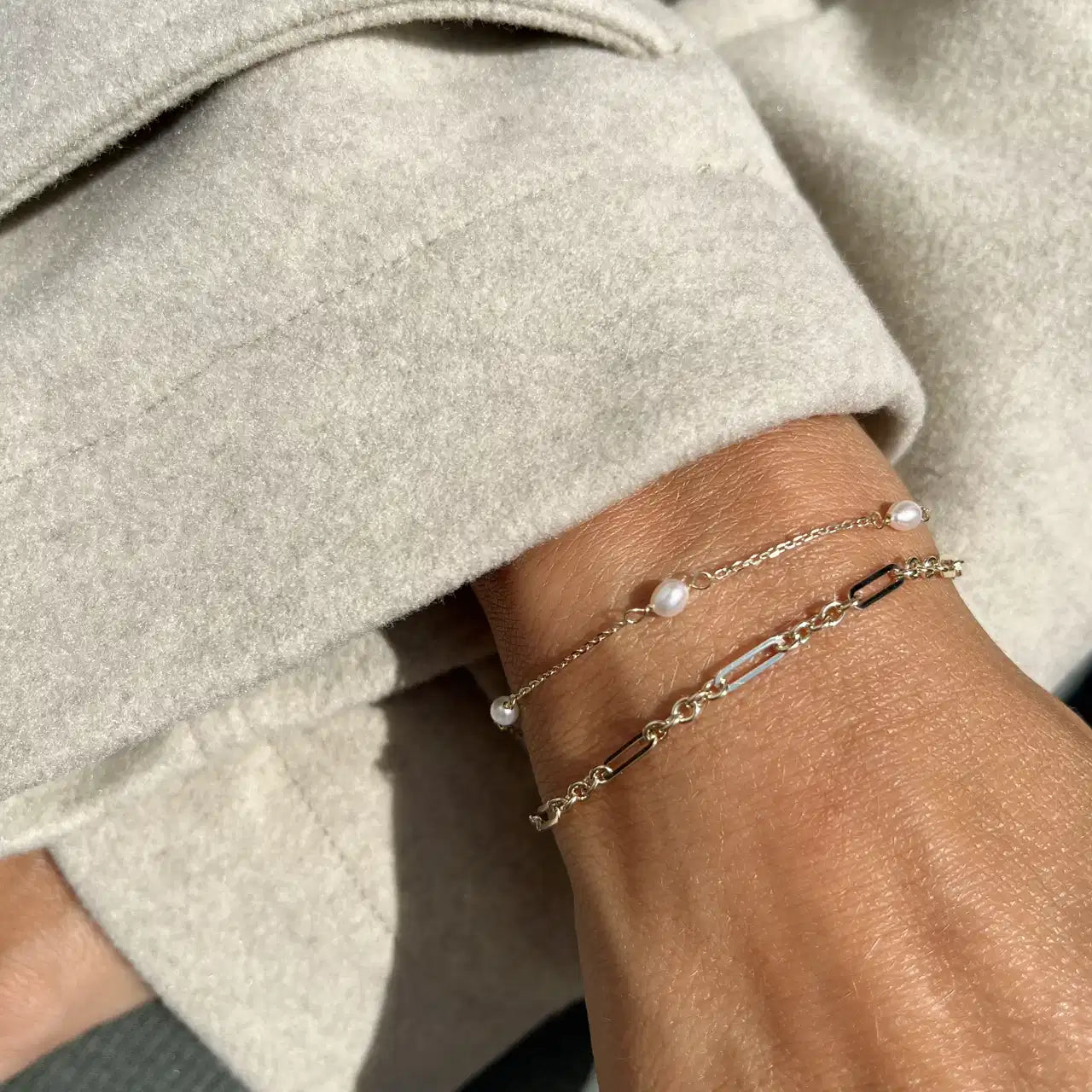 ARMBÅND FKP. 17,5+1,5CM 8 KT.