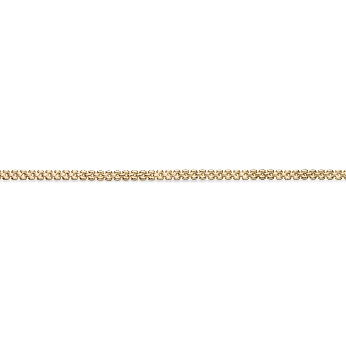 ARMBÅND TWISTED 18,5 CM 8 KT.