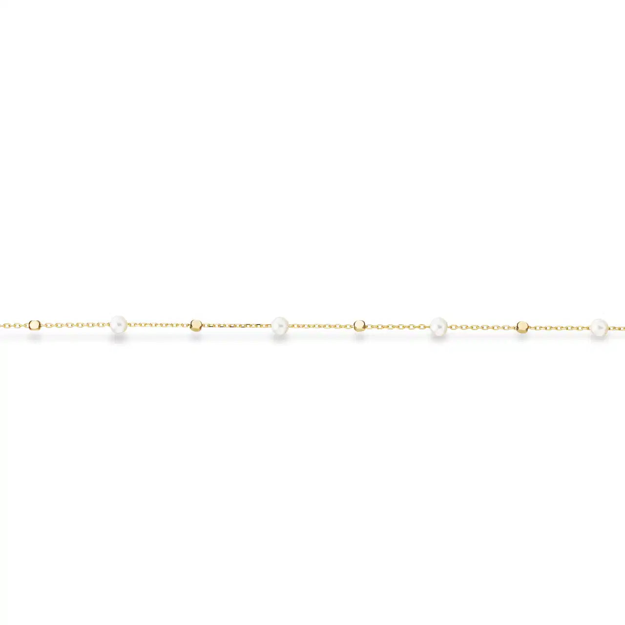 ARMBÅND FACET./FKP.17+2 CM 8 KT.