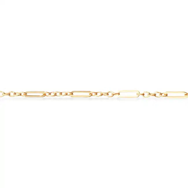 ARMBÅND LONG LINKS OG KÆDE SØLV FG.