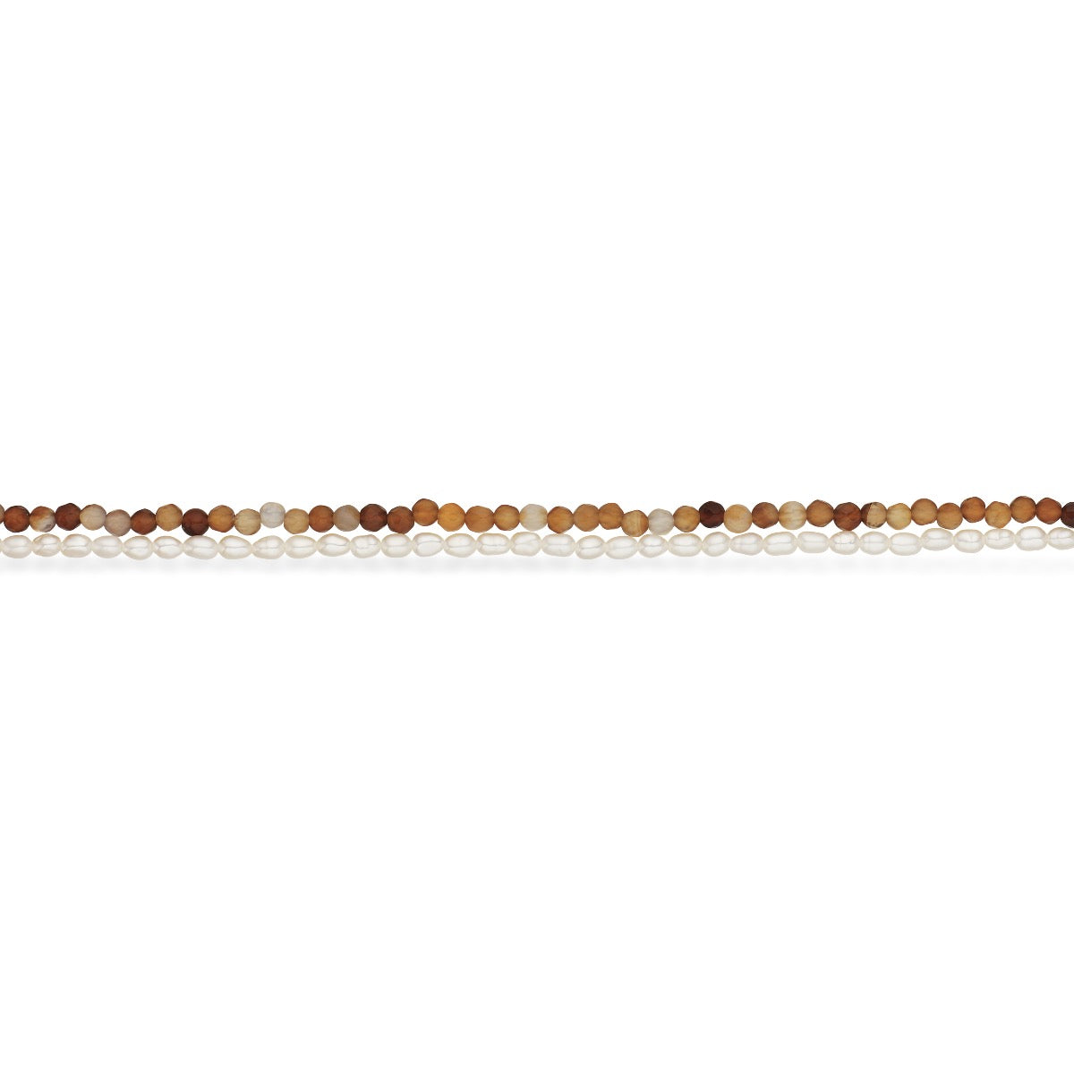 ARMBÅND FKP.-RØG QUARTZ SØLV 17+2 CM