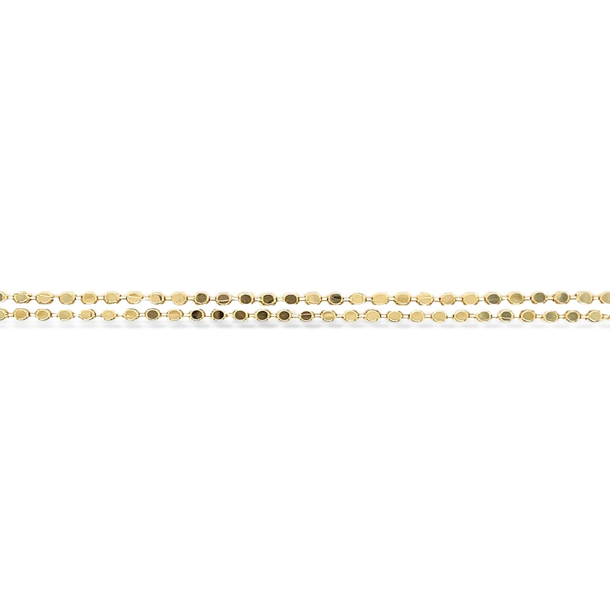 ARMBÅND FACETTEREDE KUGLER DB. RK. SØLV FG. 17+2CM