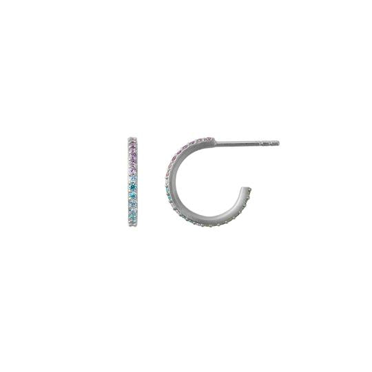 SØLV ØRERING MINIATURE PASTEL