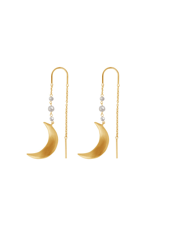 SUMMER MOON EARRINGS-GP