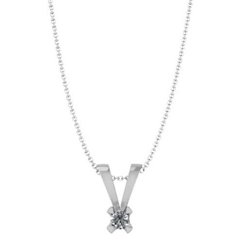 14KT.HV VEDHÆNG DIA 0,05TW.SI