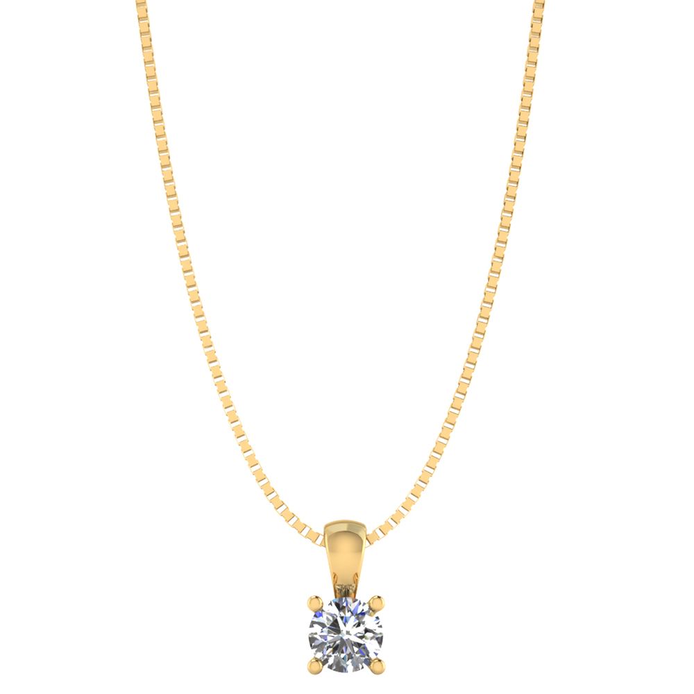 SØLV/FG COLLIER M.ZIR