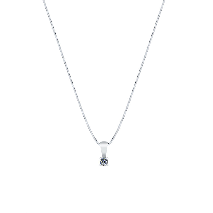 SØLV VEDHÆNG M.KÆDE