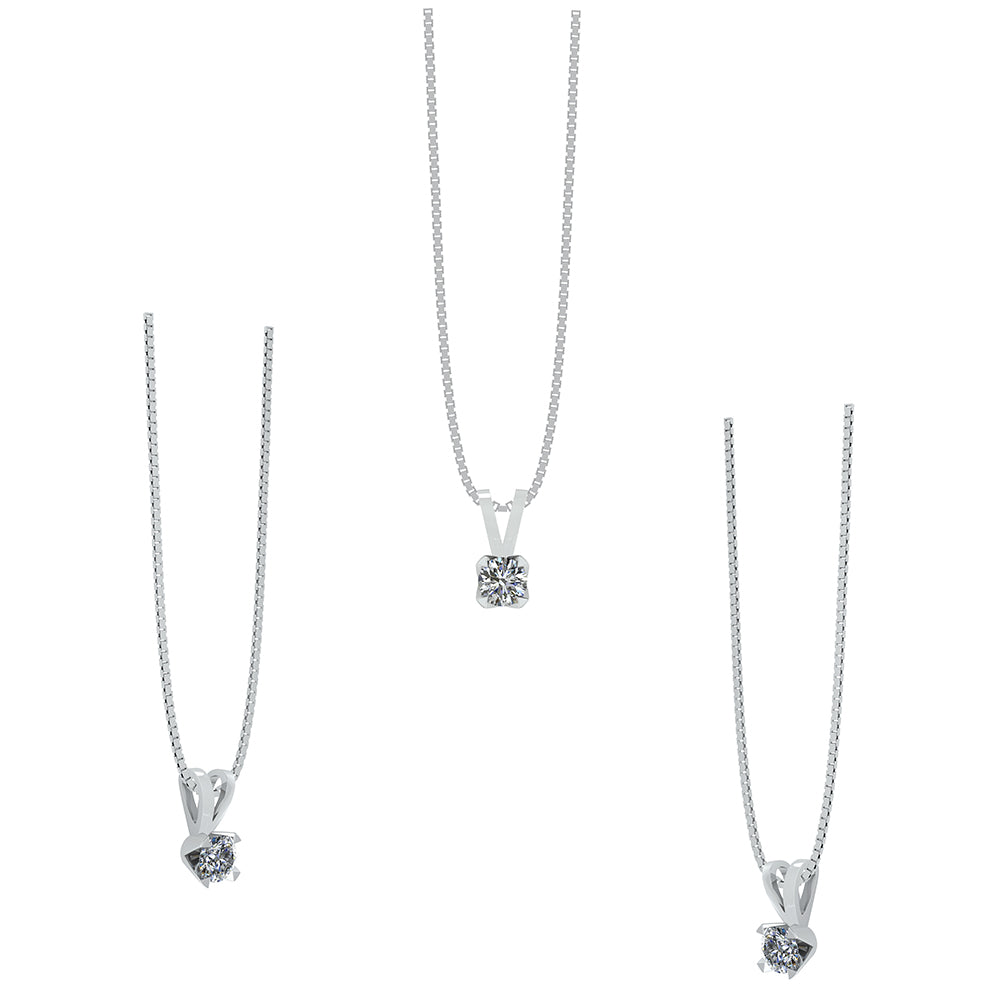 SØLV VEDHÆNG M.KÆDE