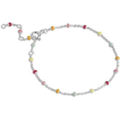 SØLV ARMBÅND LOLA M.EMLAJE RAINBOW