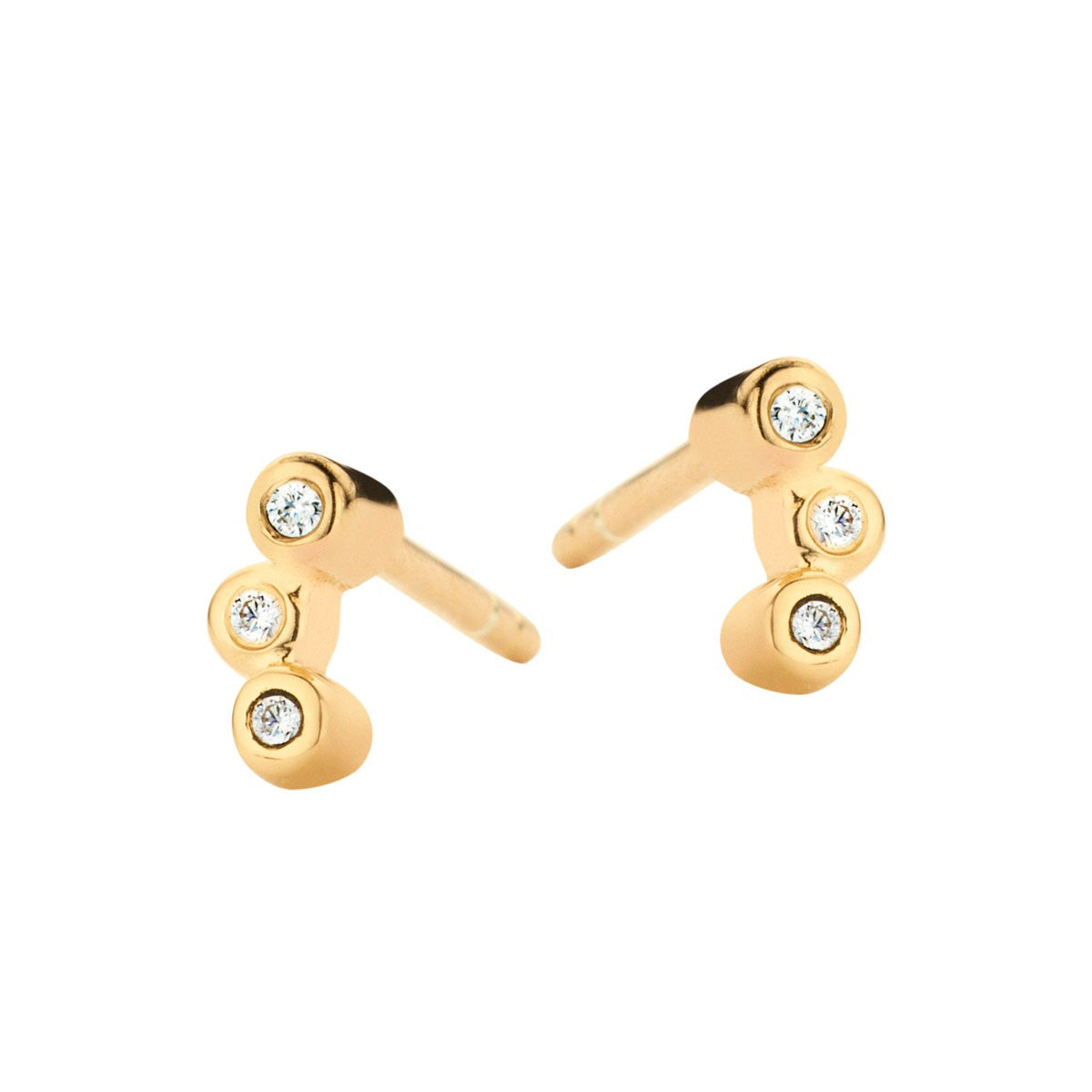 Spirit Icons Bliss Forgyldte Sølv Ørestikker S40572