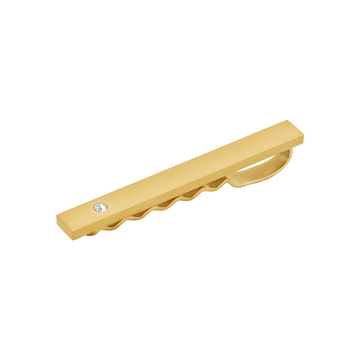 RUSTFRI STÅL SLIPSEHOLDER, BLANK/FORG. M.CZ
