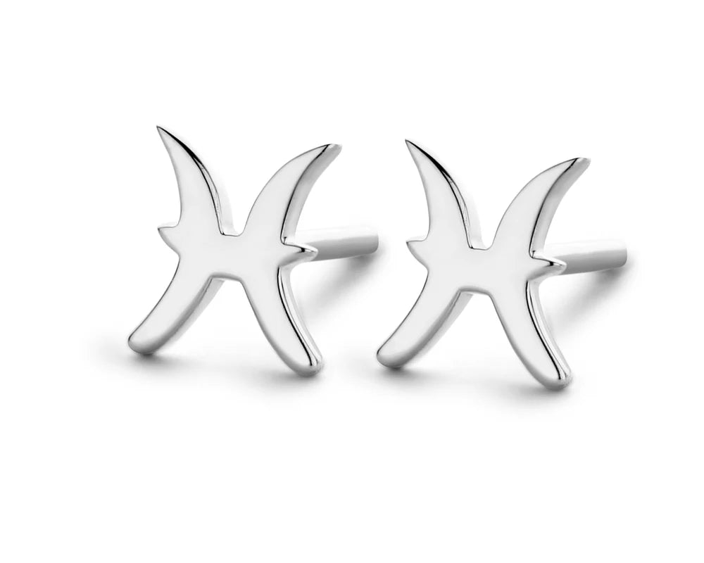 S.ICON SØLV ØRESTIK PISCES