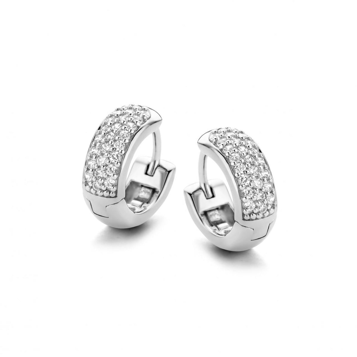 Vivendi Hoop Sterling Sølv Øreringe fra Spirit Icons