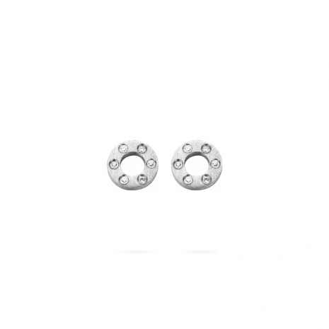 Spirit Icons sølv øreringe m. zirkoner (S4144)