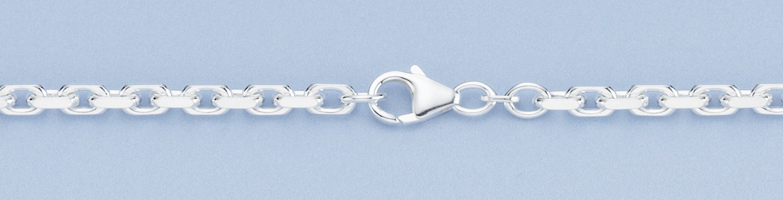 ANKER ARMBÅND FACET 1,50 SØLV