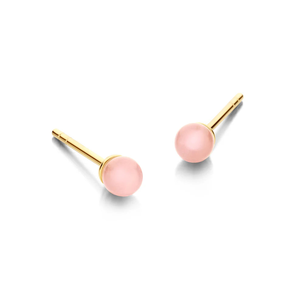 FIGARO STUD PINK 4MM