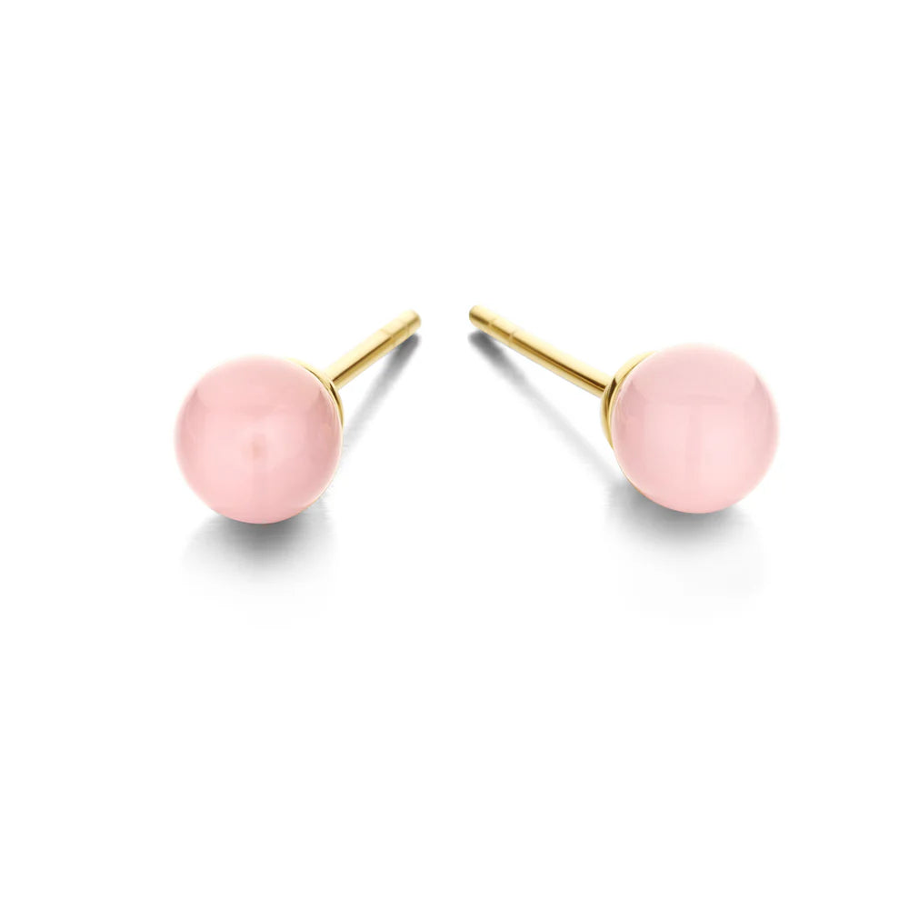 FIGARO STUD PINK 6MM