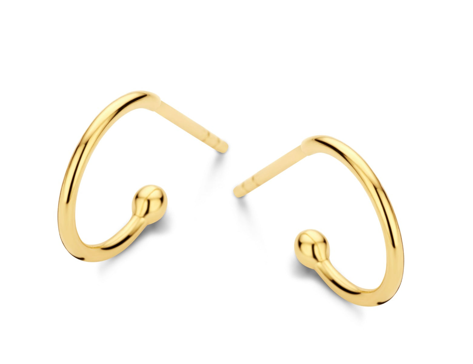 Imagine Stud 14 Karat Guld Øreringe fra Spirit Icons