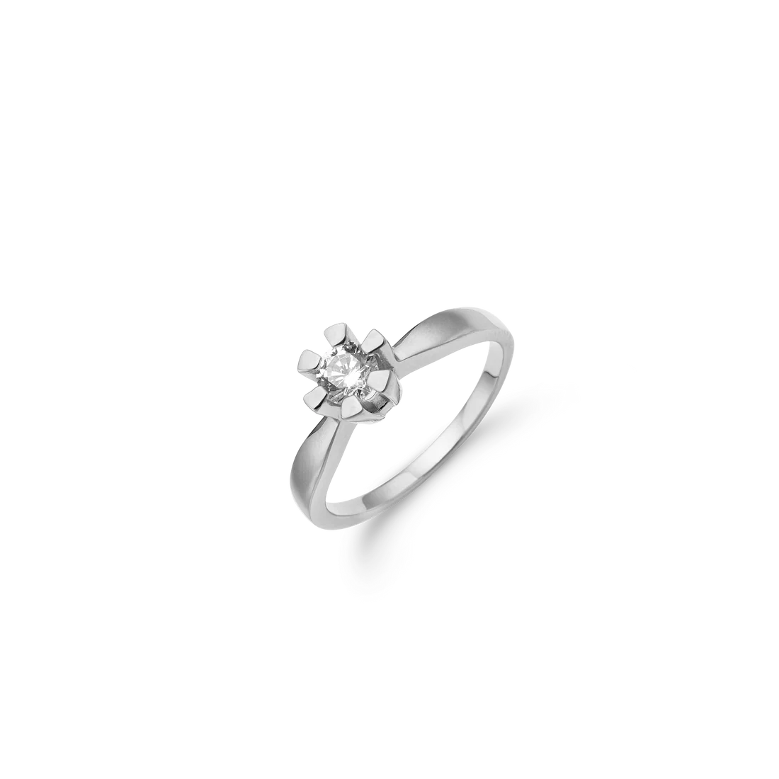 ETERNITY 14KT HV.D.RING 1X0,40CT WSI