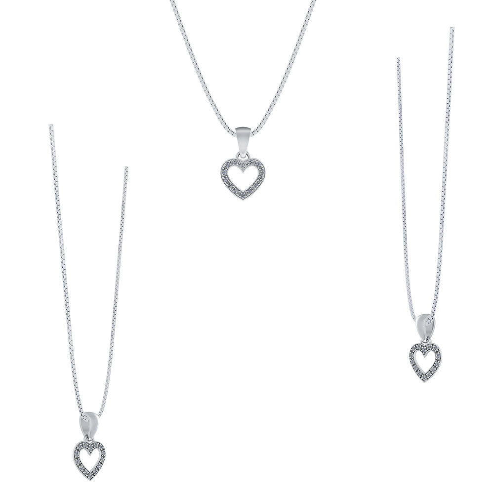 SØLV VEDH. HJERTE M.ZIR M.KÆDE