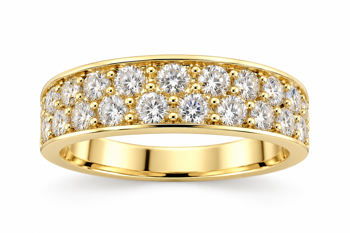 14KT.RING 1,22 W.SI