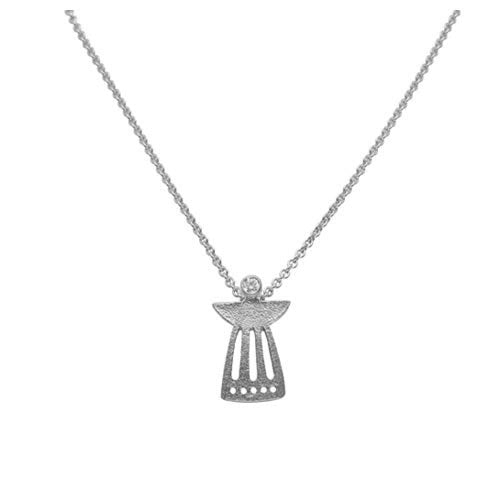 HEIRING RHODINERET SØLV SKYTSENGEL ÅBEN