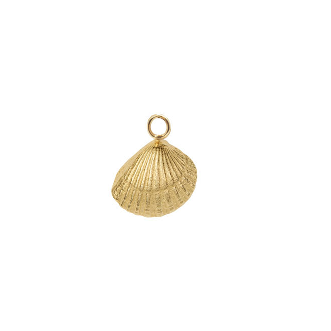 SHELL MINI PENDANT FOR CREOL PER PIECE -GOLDPLATED