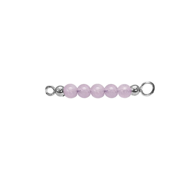 LIGHT AMETHYST TOP FOR MULTISIZE BANGLE - RHOD.