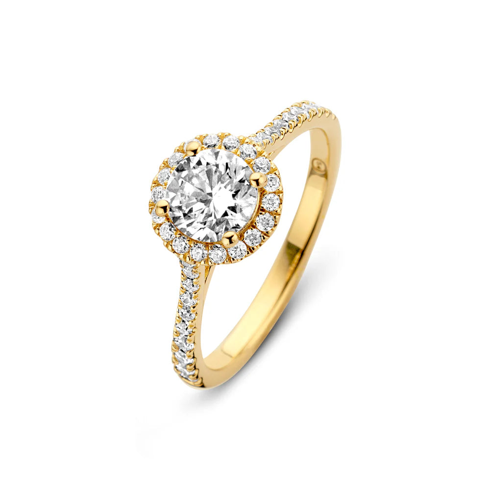 S.ICON SØLV/FG RING ROMANCE ZI
