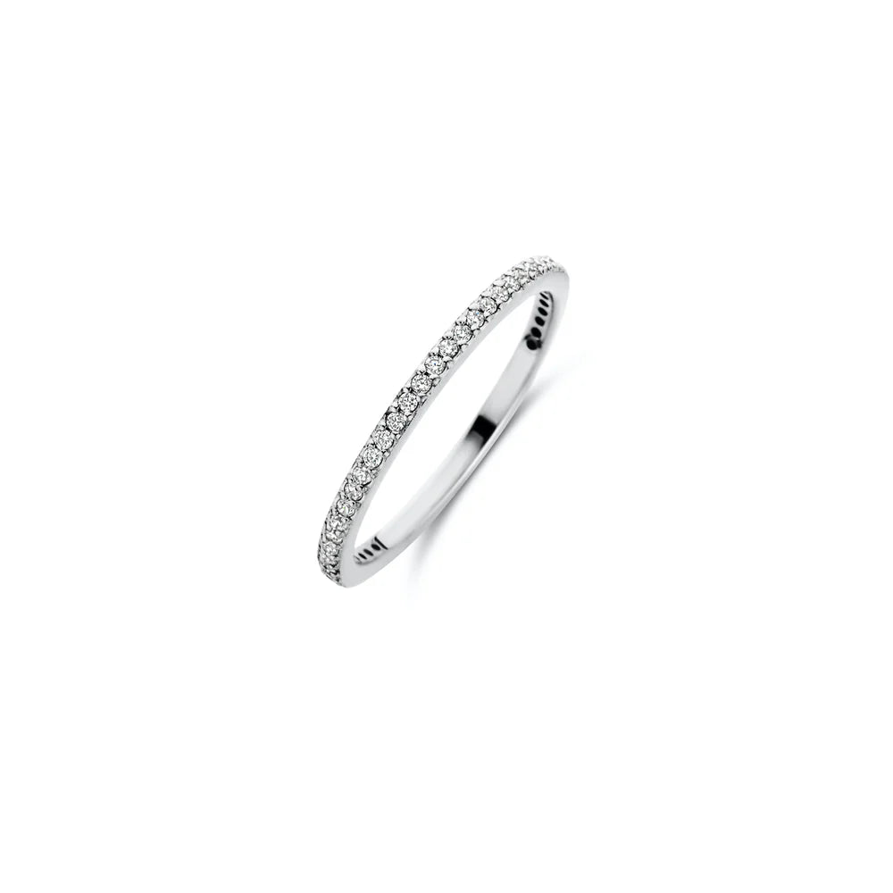 CHIC RING POLISHED SL CZ
