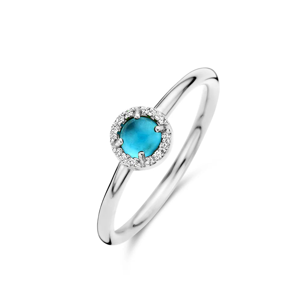 S.ICON RING EUPHORIA ZIR BLÅ