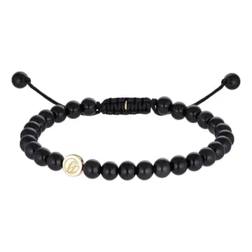 VIRO COLL 70CM OBSIDIAN & 14K. COIN