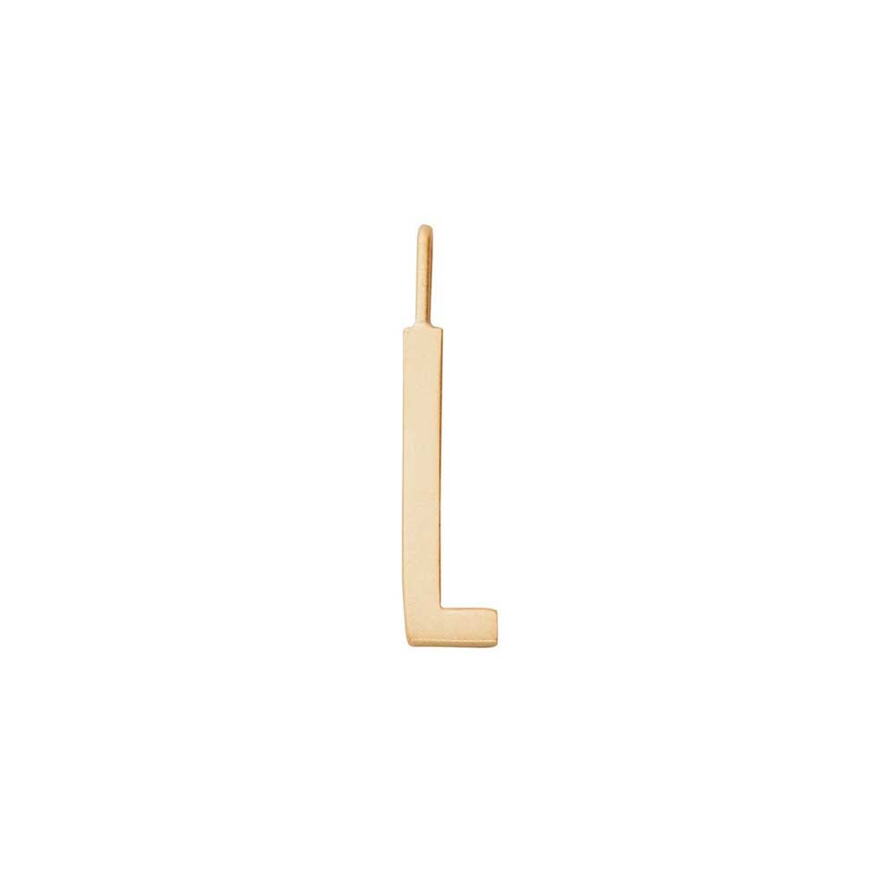 Design Letters, Vedhæng, 16 mm, Forgyldt