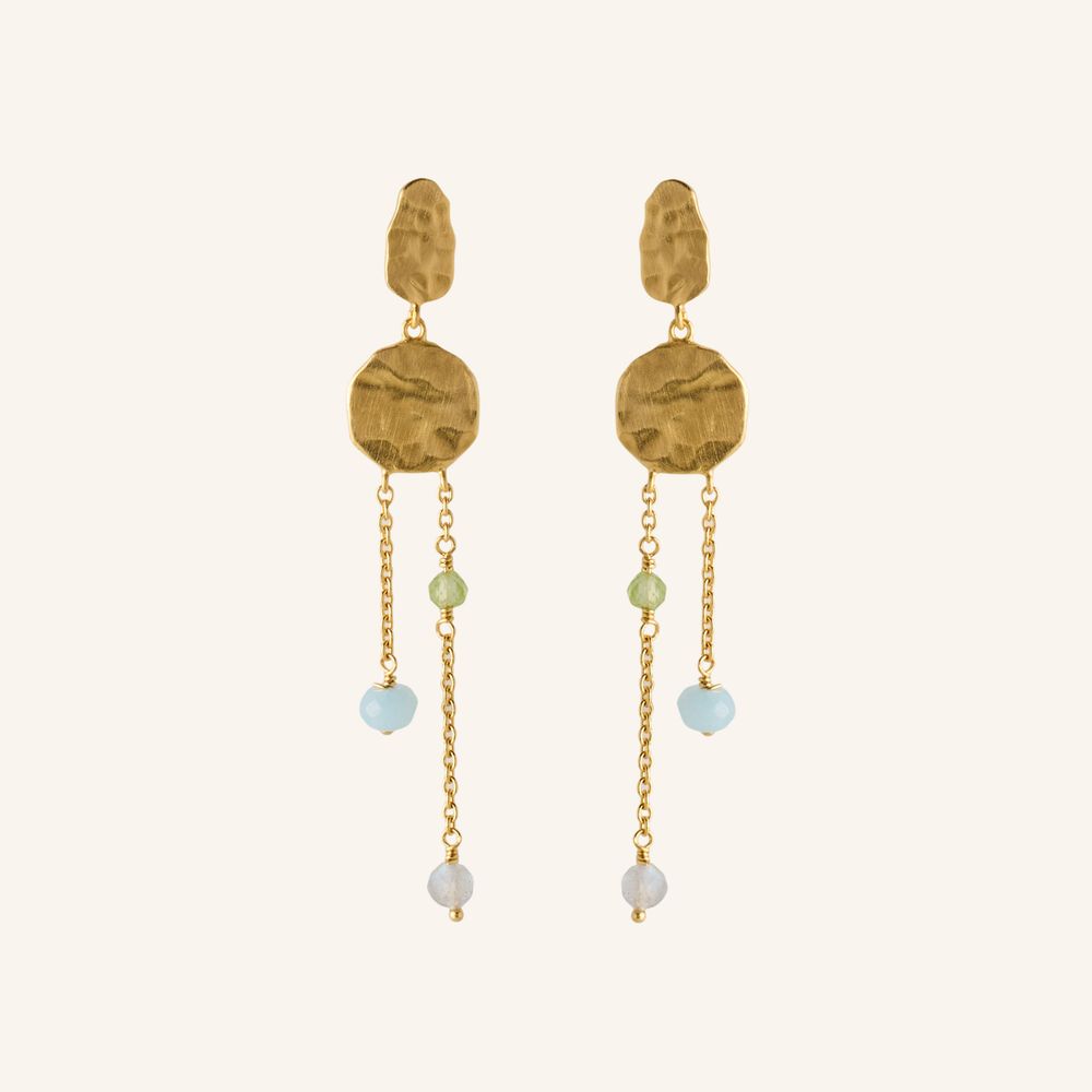 Pernille Corydon Summer Breeze Forgyldt Sølv Øreringe