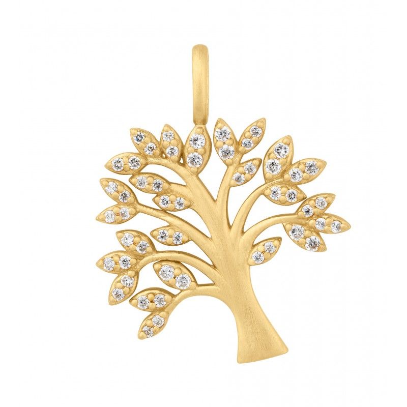 SØLV/FG VEDH.TREE OF LIFE SPARKELE