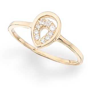 RING ZIR. 8 KT.
