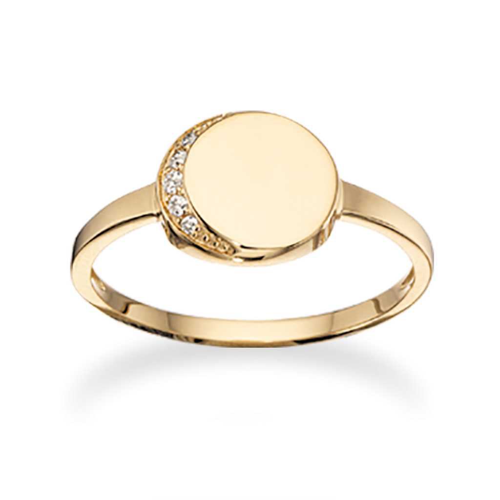 RING SYN. CUBIC ZIR. 8 KT.